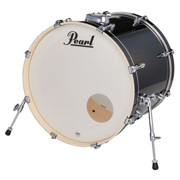 Pearl 22"x18" Export BD Jet Black