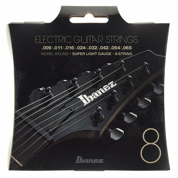 Ibanez IEGS8 E-Guitar String Set 009