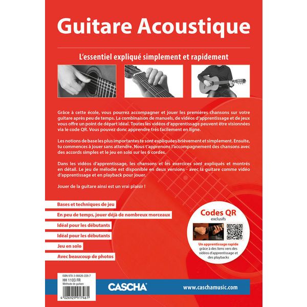 Cascha Guitare Acoustique Apprendre