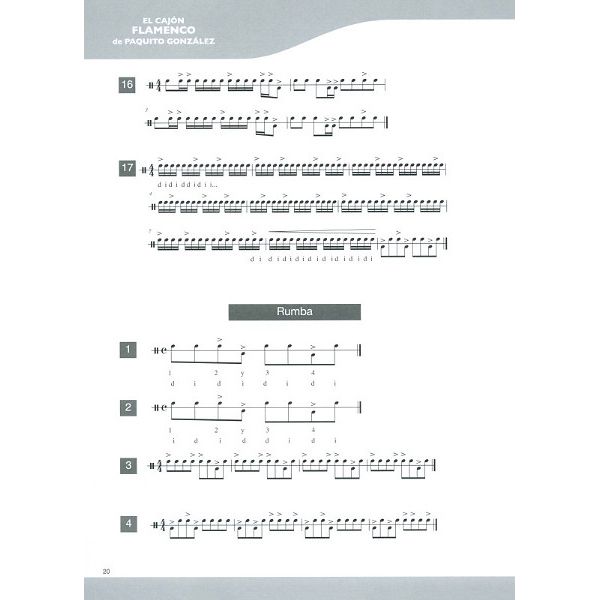 DG De Gregorio El Cajon Flamenco