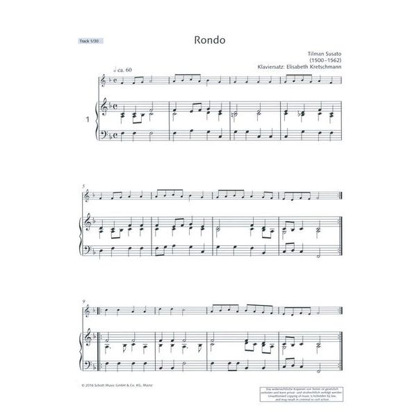 Schott Klassik für Kinder Recorder