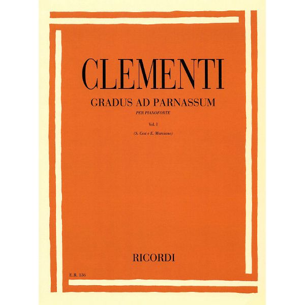 Ricordi Clementi Gradus Ad Parnassum