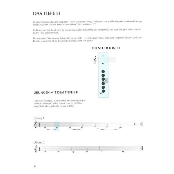 Schott Saxophon Spielen Hobby A-Sax 2