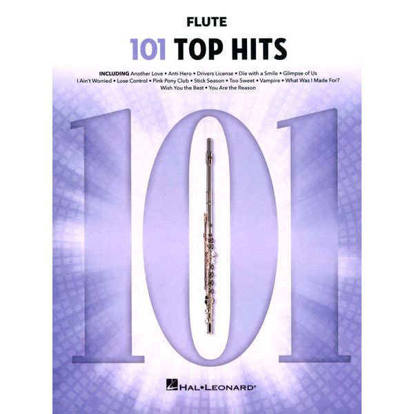 Hal Leonard 101 Top Hits for Flute