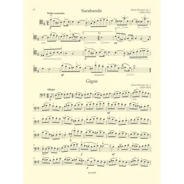 Brenreiter Konzertstücke Cello