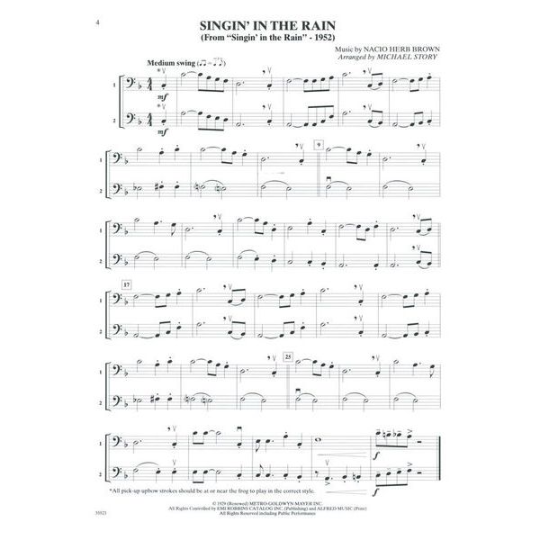 Alfred Music Publishing Movie Duets For All Cello/Bass