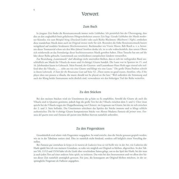 Edition Dux Lautenstücke Renaissance