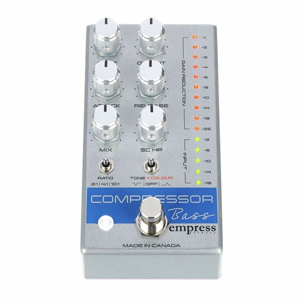 Empress Effects Bass Compressor Silver Spk