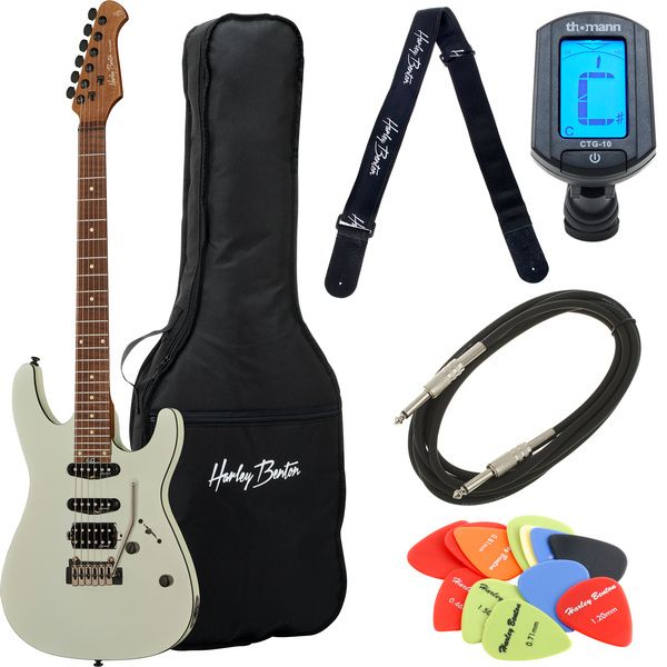 Harley Benton Fusion-III HSS Roasted Bundle