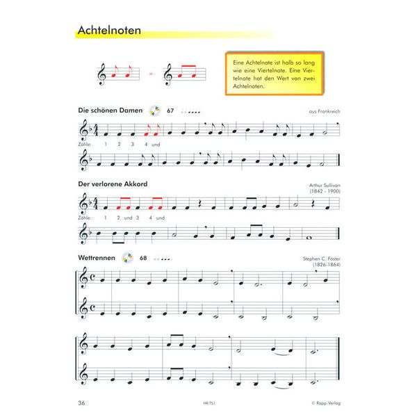 Horst Rapp Verlag Trompete Lernen mit Spa 1