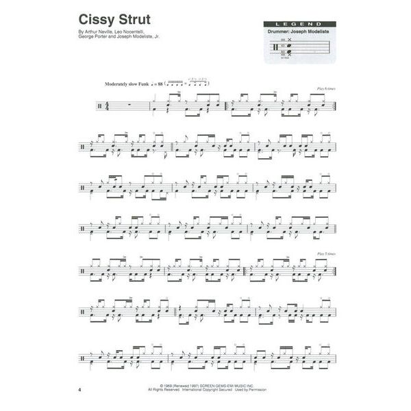 Hal Leonard Drum Play-Along Funk
