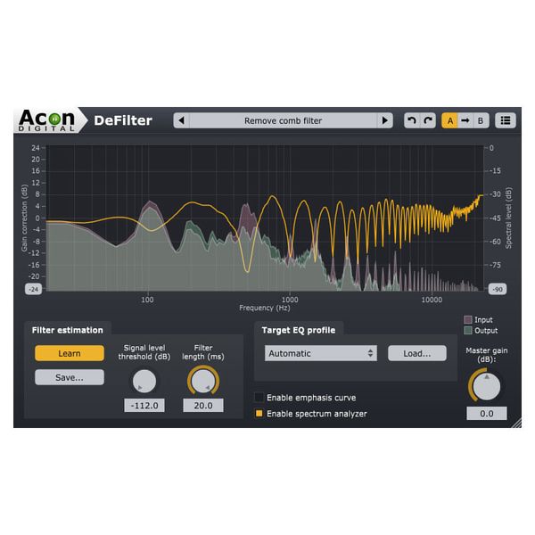 Acon Digital DeFilter