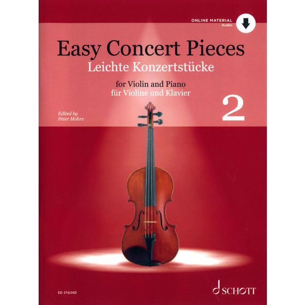 Schott Easy Concert Pieces Violin 2