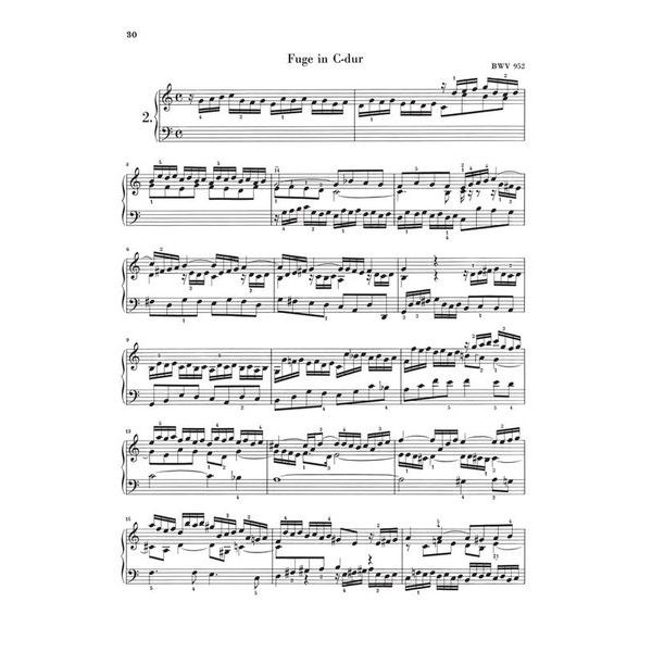 Henle Verlag Bach Prludien & Fughetten
