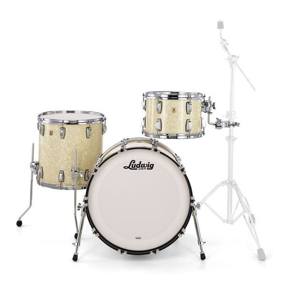 Ludwig Classic Maple Fab 22 Vint. Wh.