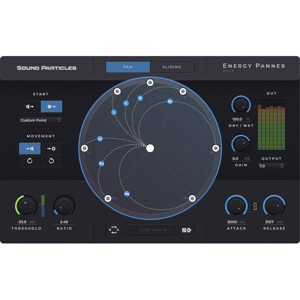 Sound Particles Panner Collection