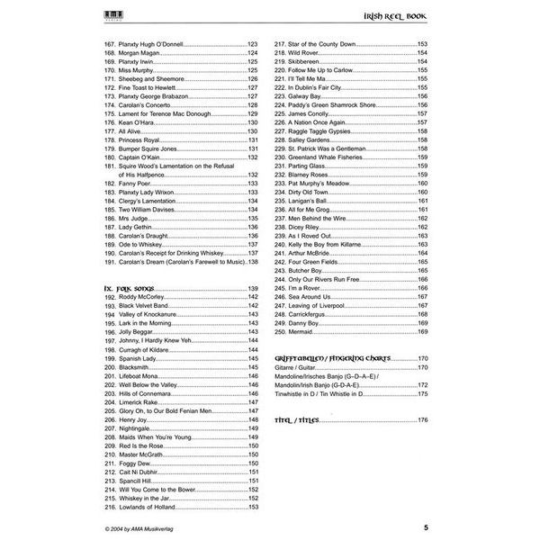 AMA Verlag Irish Reel Book