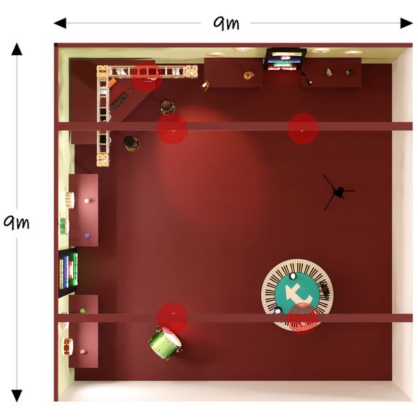 Bose Professional Ceiling Pendant Bundle S white