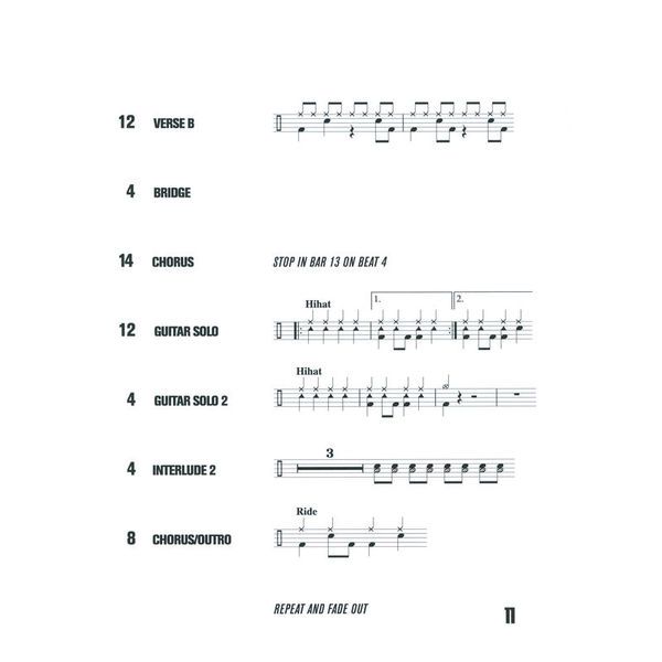 Bosworth Drum Along 10 More Rock Songs