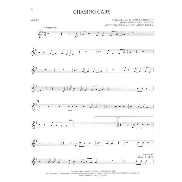 Hal Leonard 101 Hit Songs For Violin