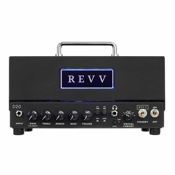 Revv D20 Amp Head BK