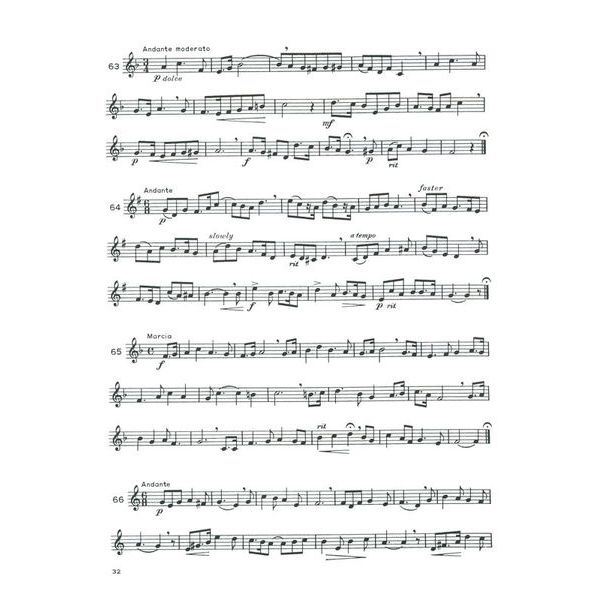 Rubank Publications Vandercook EtudesTrumpet