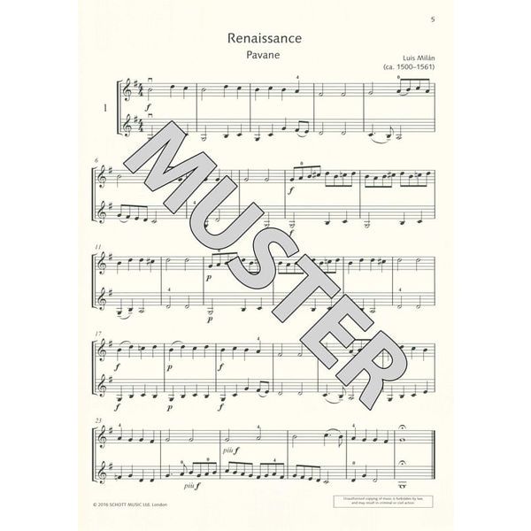 Schott Duets for Fun Violin