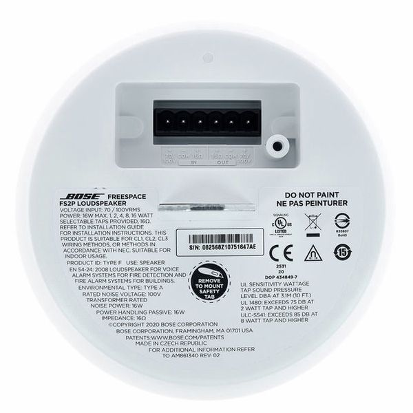 Bose Professional FreeSpace FS2P white