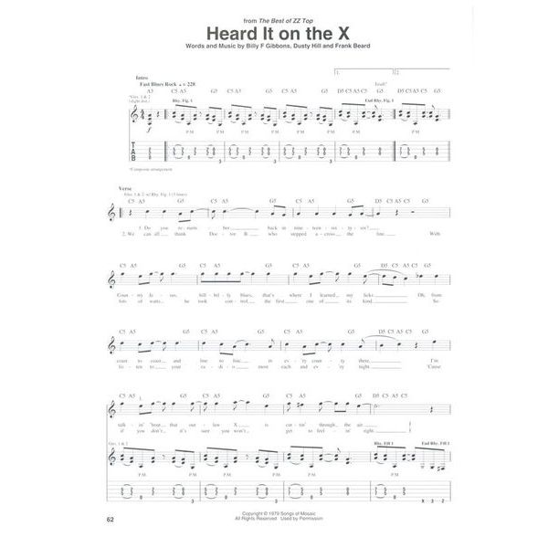 Hal Leonard ZZ Top Guitar Anthology