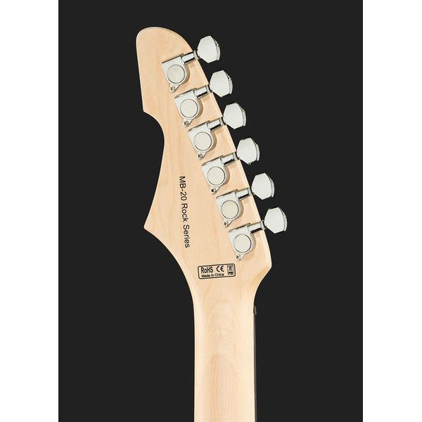 Harley Benton MB-20BK Rock Series