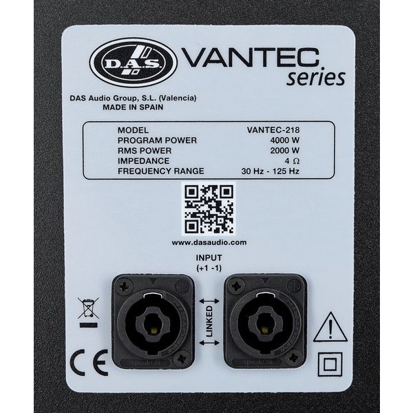 DAS Audio Vantec-218
