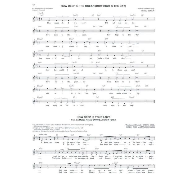 Hal Leonard Wedding & Love Fake Book