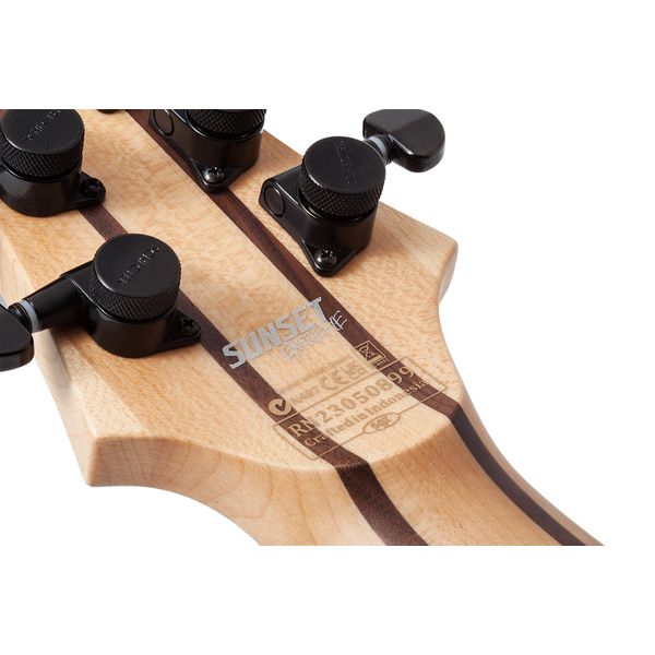 Schecter Sunset -7 Extreme Grey Ghost