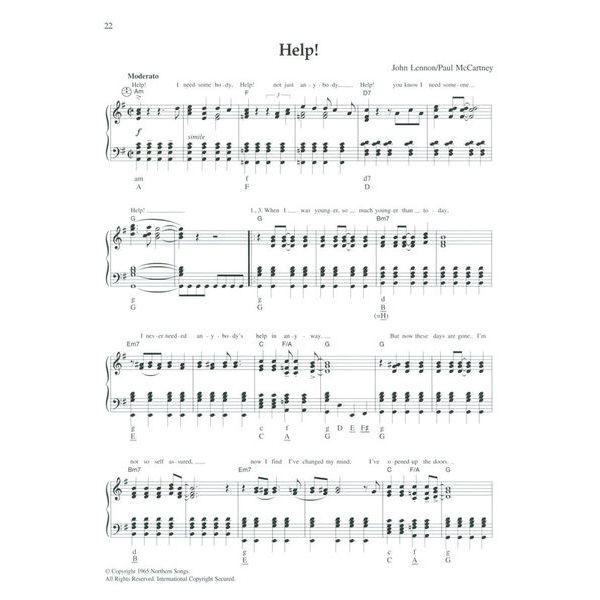 Holzschuh Verlag Akkordeon Pur Beatles 1