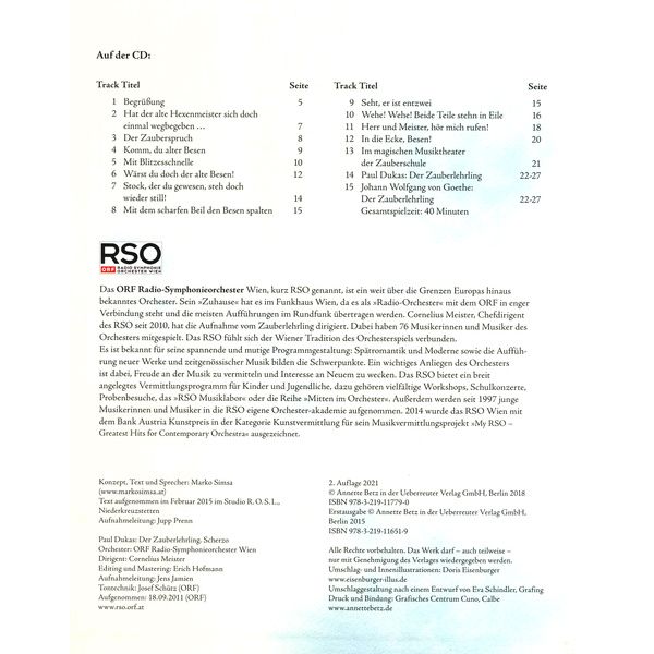 Annette Betz Verlag Der Zauberlehrling