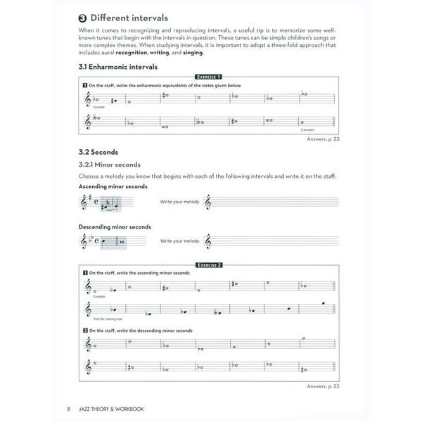 Hal Leonard Jazz Theory & Workbook