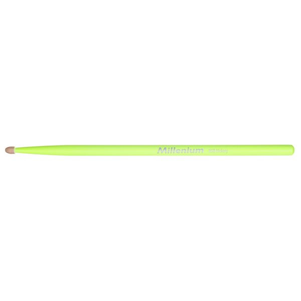 Millenium H5B Hickory Sticks Neon Yellow