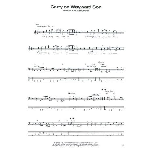 Hal Leonard Rock Bass Bible