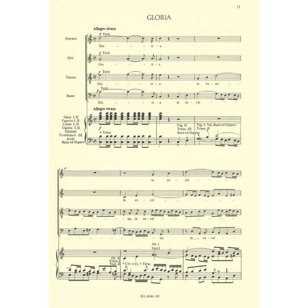 Brenreiter Mozart Missa c-moll