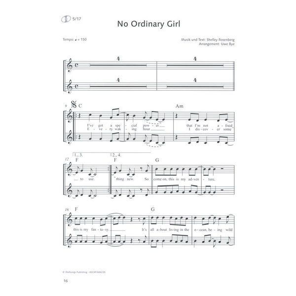 Schott Megastarke Popsongs 16 Rec