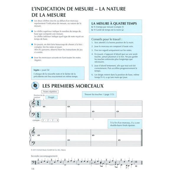 Schott  vous de jouer! Piano 1
