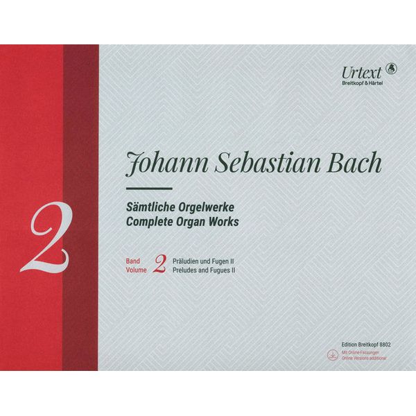 Breitkopf & Hrtel Bach Smtliche Orgelwerke 2