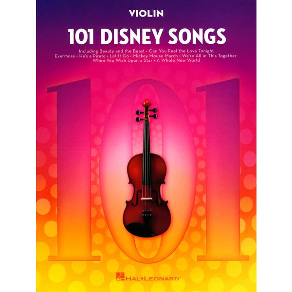Hal Leonard 101 Disney Songs Violin
