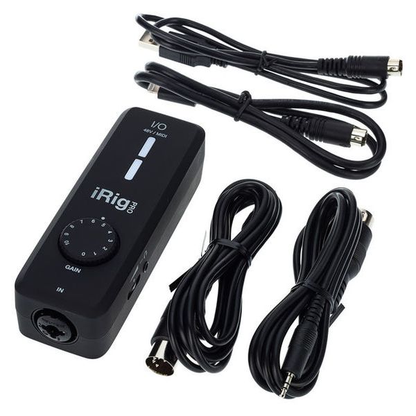 IK Multimedia iRig Pro I/O PSU Bundle