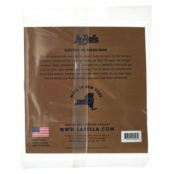 La Bella RX-S6D Bass RWSS