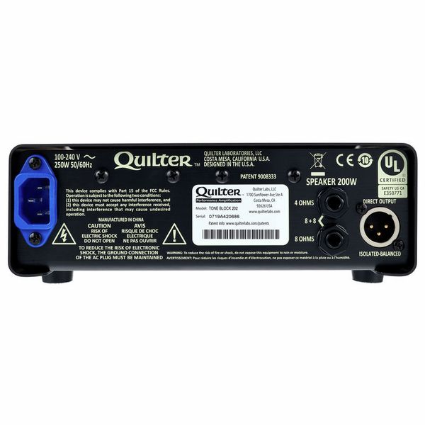 Quilter Tone Block 202