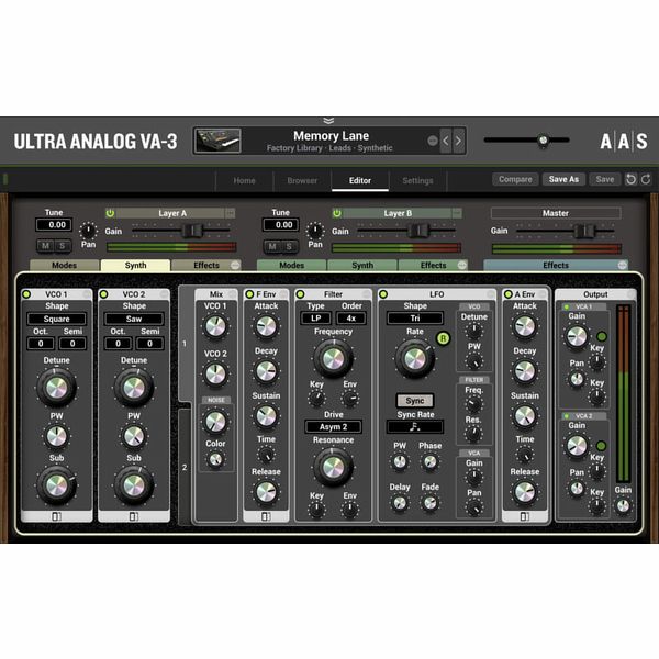 AAS Ultra-Analog VA-3