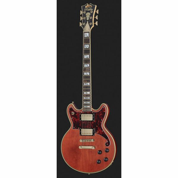 DAngelico Deluxe Brighton Matte Walnut