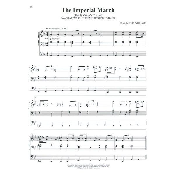 Hal Leonard Star Wars For Organ