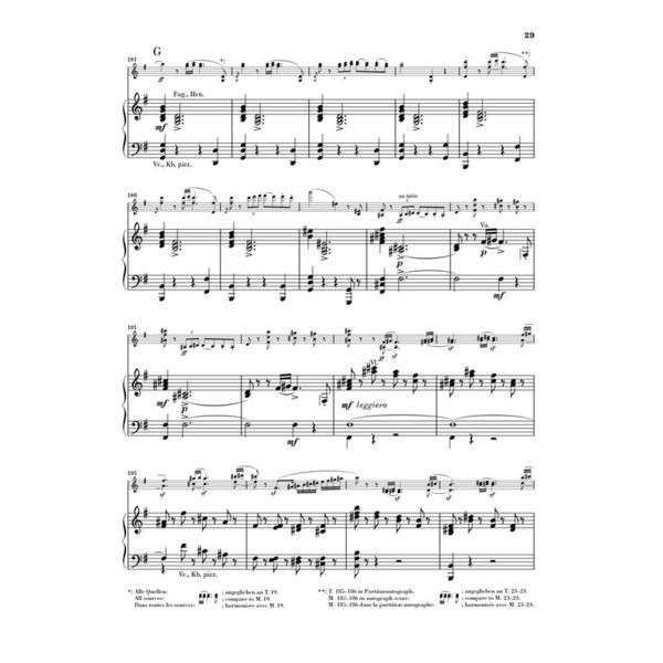 Henle Verlag Bruch Violinkonzert g-moll